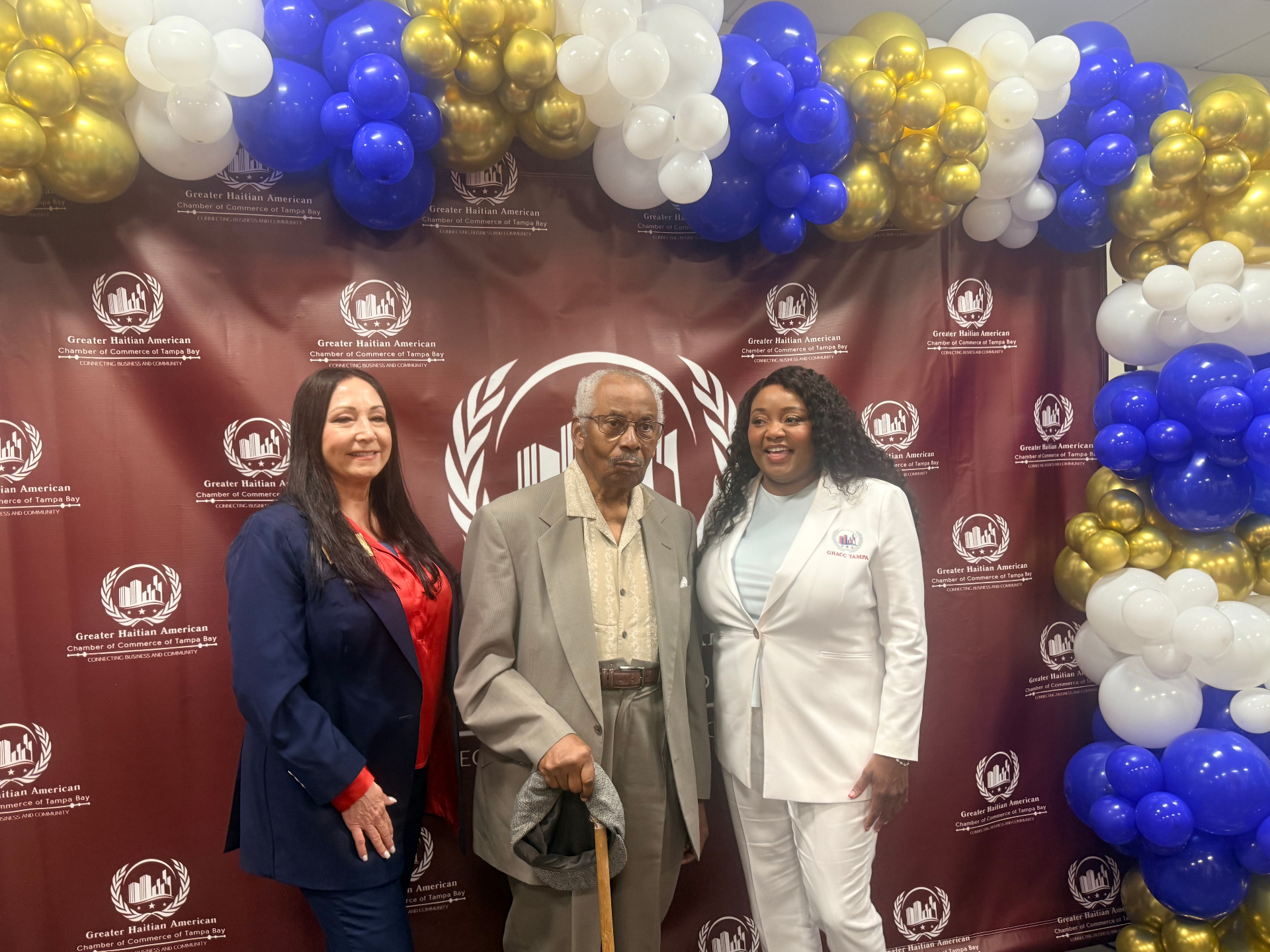 Donna at the Greater Haitian American Chamber of Commerce of Tampa Bay
